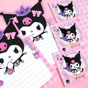 Conjunto de mini letras Kuromi