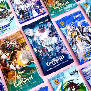 Genshin Impact Booster Pack - Carte ufficiali, da collezione e premium