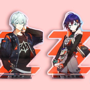 Zenless Zone Zero holographic acrylic stand - Belle & Wise