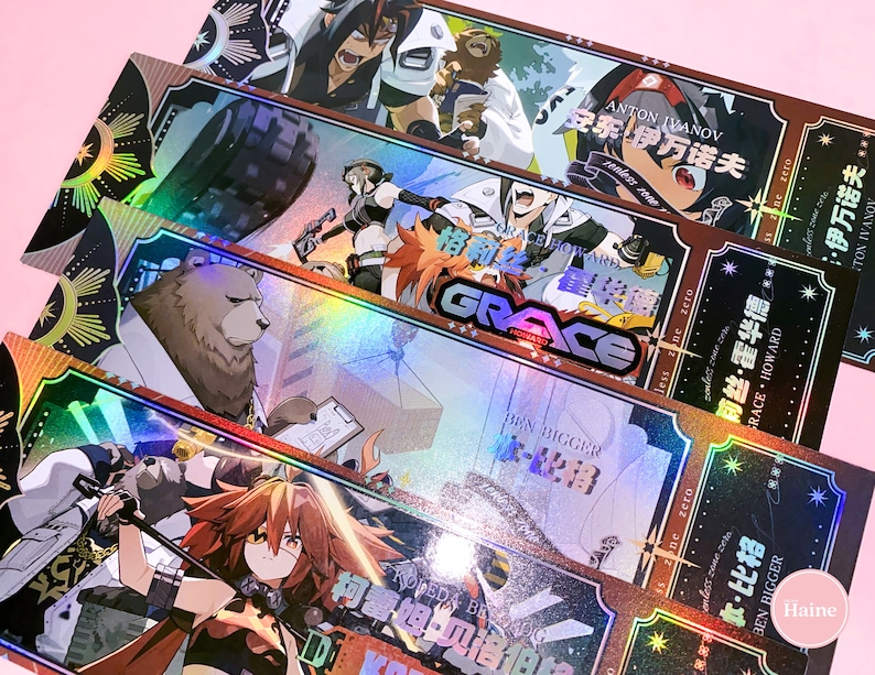 Koleda Sticker Zenless Zone Zero - Belobog Heavy Industry Bundle of Laser Ticket ...