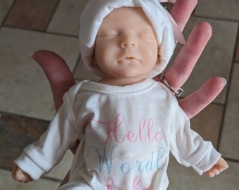 READY TO SHIP!!! 11" Baby Dakota Full Silicone Body Reborn Baby Doll