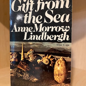 Vintage Paperback Gift From The Sea By Anne Morrow Lindbergh