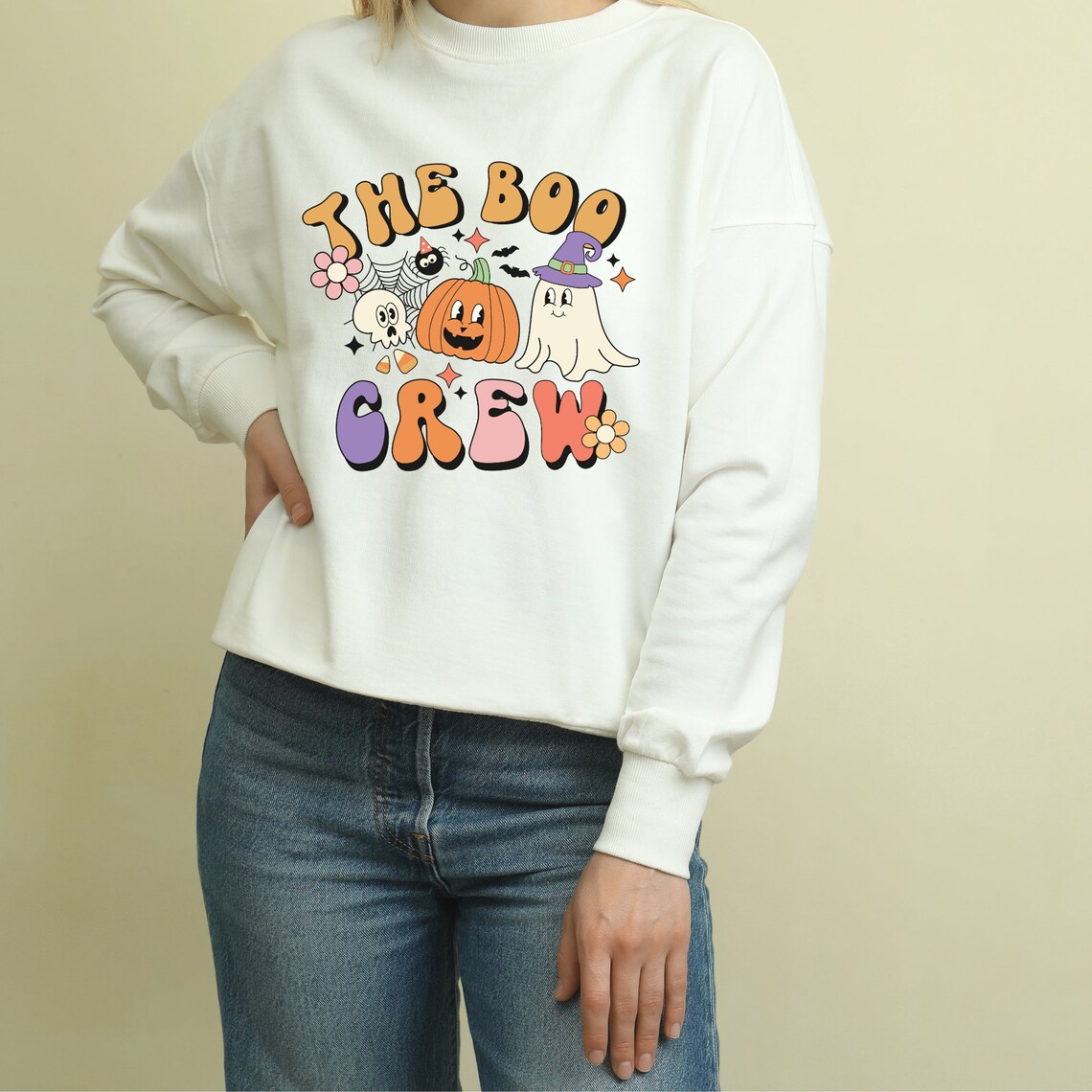 Boo Crew Halloween Printable T Shirt PNG Halloween Boo - Etsy