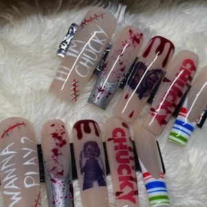 Chucky press ons