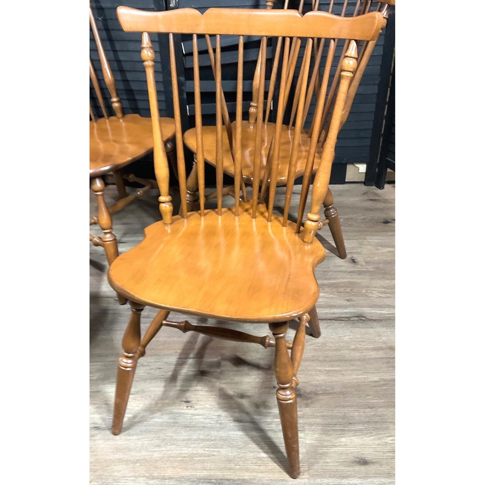 Ethan Allen Dining Chair Set - Etsy