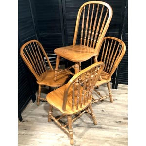 Richardson Oak Dining Chairs - Etsy
