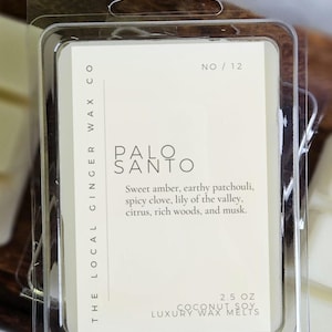 Palo Santo | Woods Wax Melt | Soy Wax Melts | Wax Melts for Warmer | Soy Melts | Scented Wax Melts | Strong Wax Melts