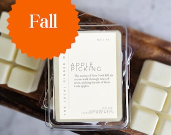 Fall Strong Scented Luxury Wax Melts | Choose Your Scent | Halloween Thanksgiving Pumpkin Apple Cinnamon Maple | Coconut Soy | Dye Free