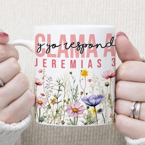 Spanische Bibel-Tasse, digitales Sublimationsdesign, 11 Unze / 15 Unze Tasse digitales Design, PNG digitales Tassendesign, positives inspirierendes Design,