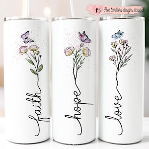 Motivierende 20 Unzen Verpackung, digitales Sublimationsdesign, 20 Unzen digitales Design, positive Mindset Tumbler, inspirierende Zitate Design, nahtlos