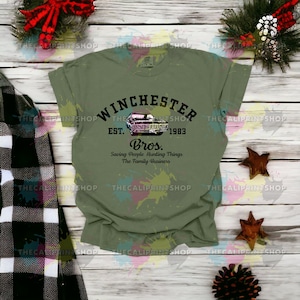 Supernatural t shirt, SPN shirt, Sam and Dean shirt, Dean Winchester, Supernatural shirt , holiday gift, Custom vintage shirt