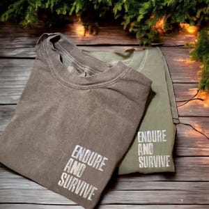 Video game Shirt, last of us Embroidered T-Shirt, Halloween shirt, Christmas Gift, Comfort Colors Shirt