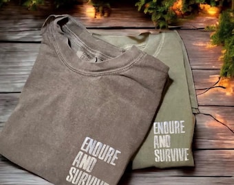 Video game Shirt, last of us Embroidered T-Shirt, Halloween shirt, Christmas Gift, Comfort Colors Shirt