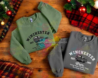 Supernatural Sweatshirt, Sam and Dean Shirt, Supernatural , Carry On Wayward Sweater, Supernatural merch, Fall Sweater, Fall