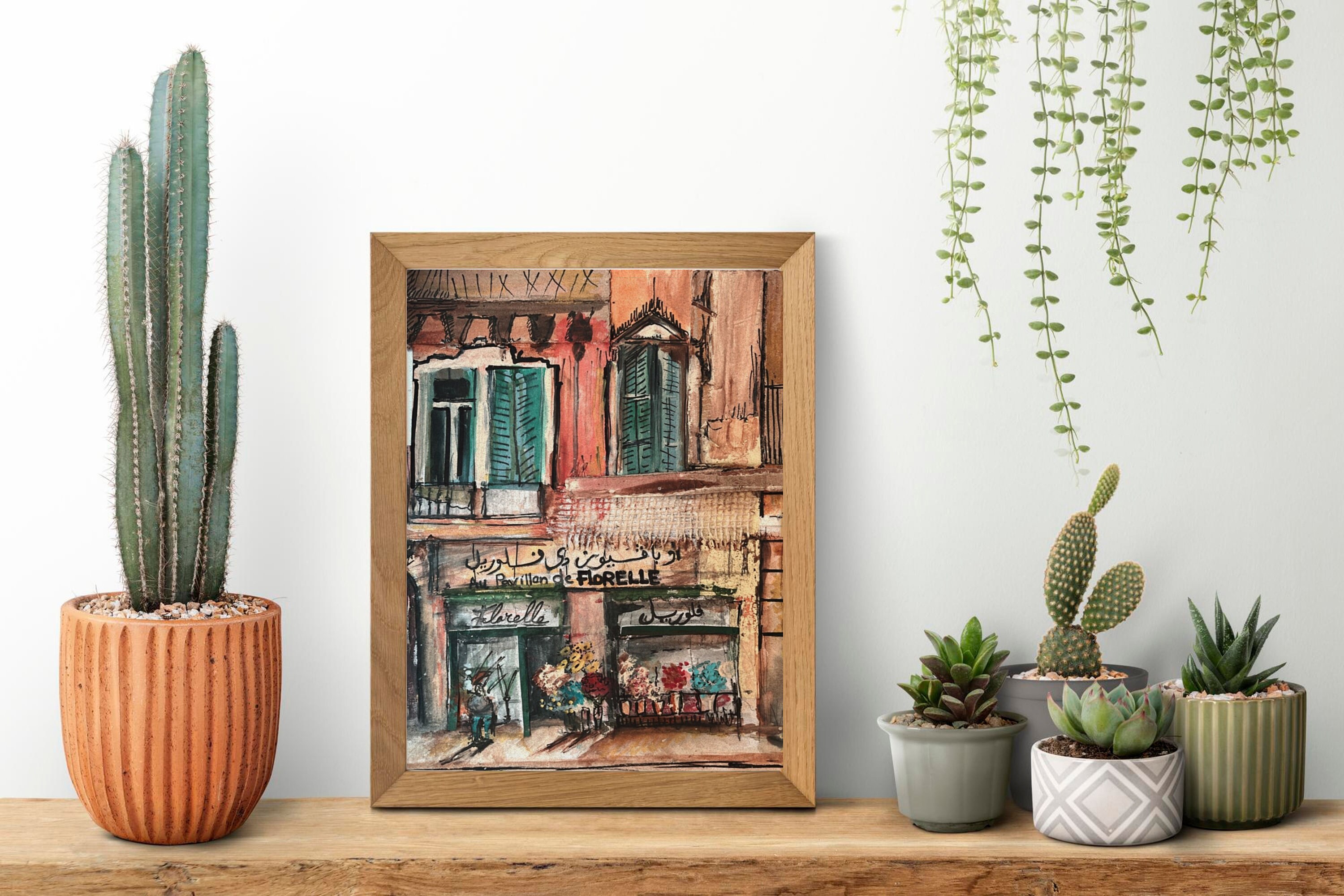 Printable Vintage Arabian Collage, Frame Art, Authentic Art, Arabian ...