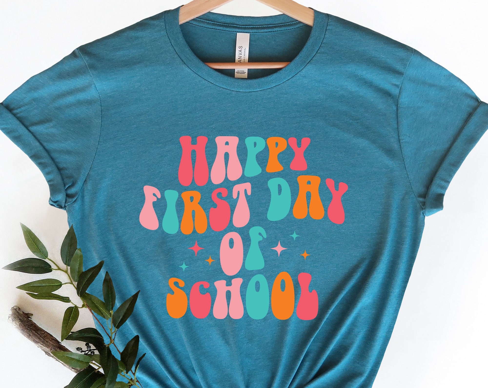 Discover Happy First Day Of School Shirt | First Day of School Shirt, Back To School Shirt