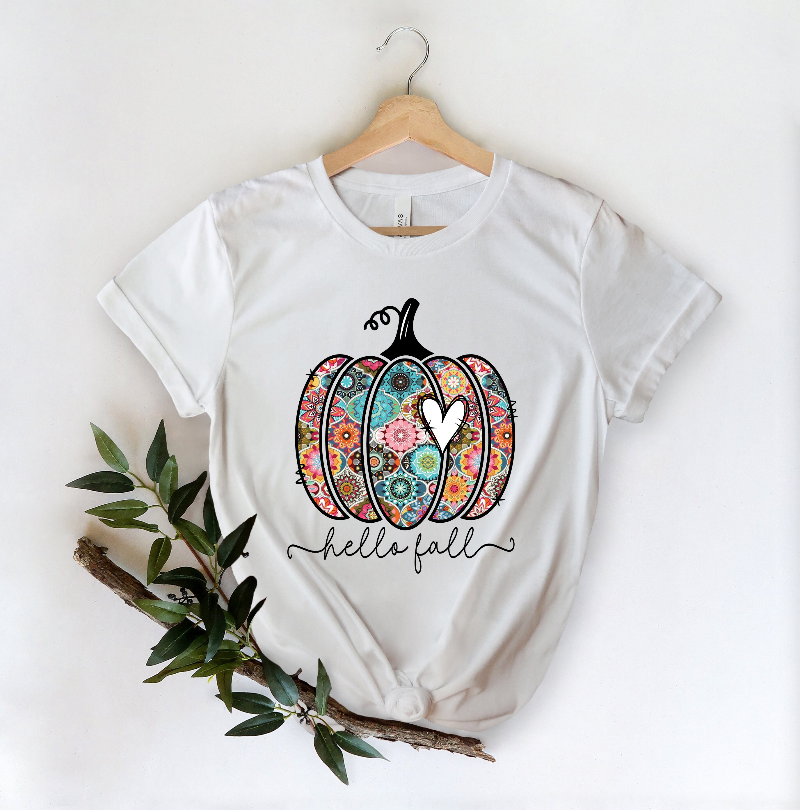 Discover Hello Fall Shirt |  Fall Love Shirt, Pumpkin Shirt, Fall Season Pumpkin Shirt