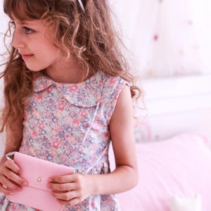 Liberty London Fabric Dress for Little Girls 2-3 Years Old, Liberty toddler dress
