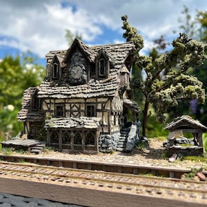 Bahnhofsdiorama