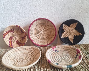 Set de 5 Paniers Muraux Bohème