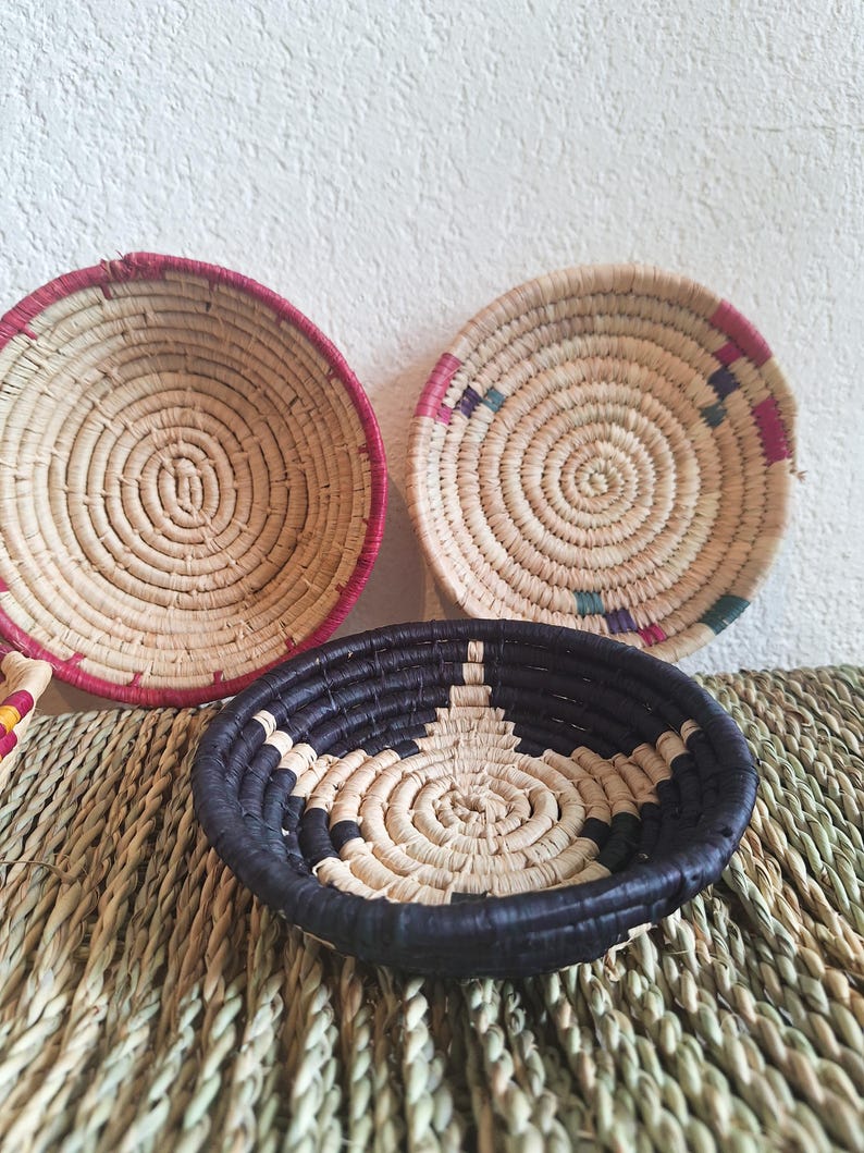 Set de 5 Paniers Muraux Bohème