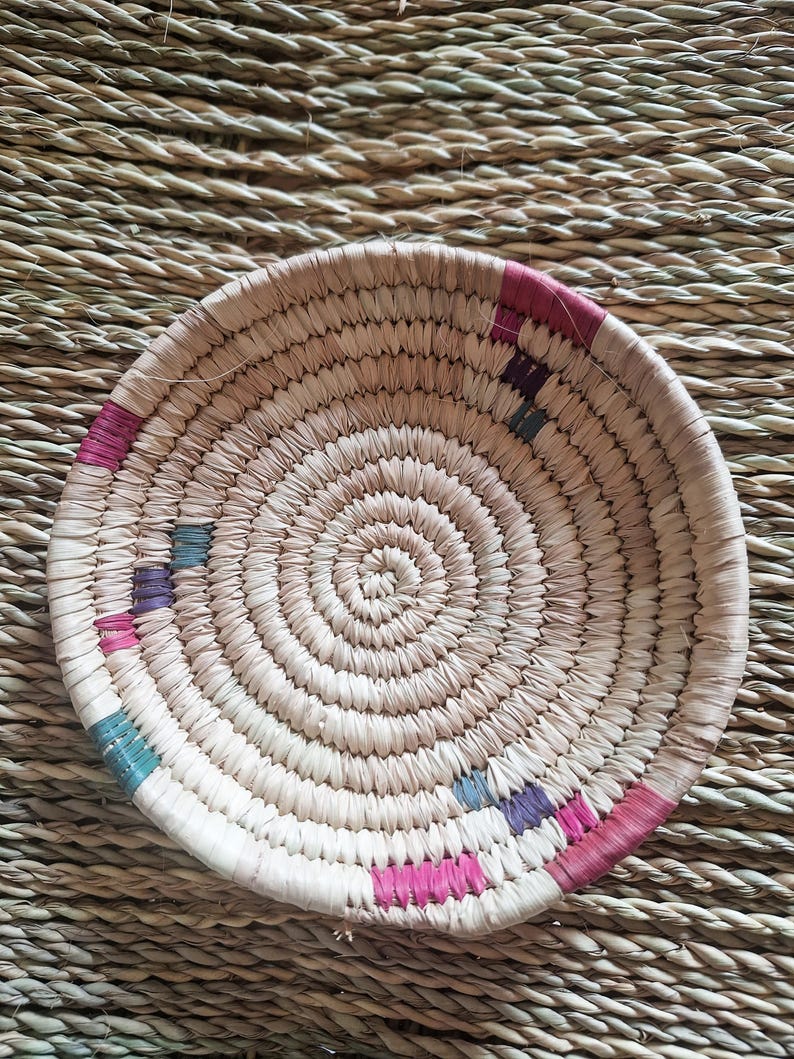 Set de 5 Paniers Muraux Bohème