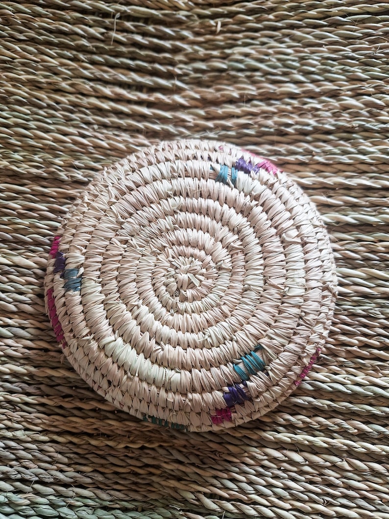 Set de 5 Paniers Muraux Bohème