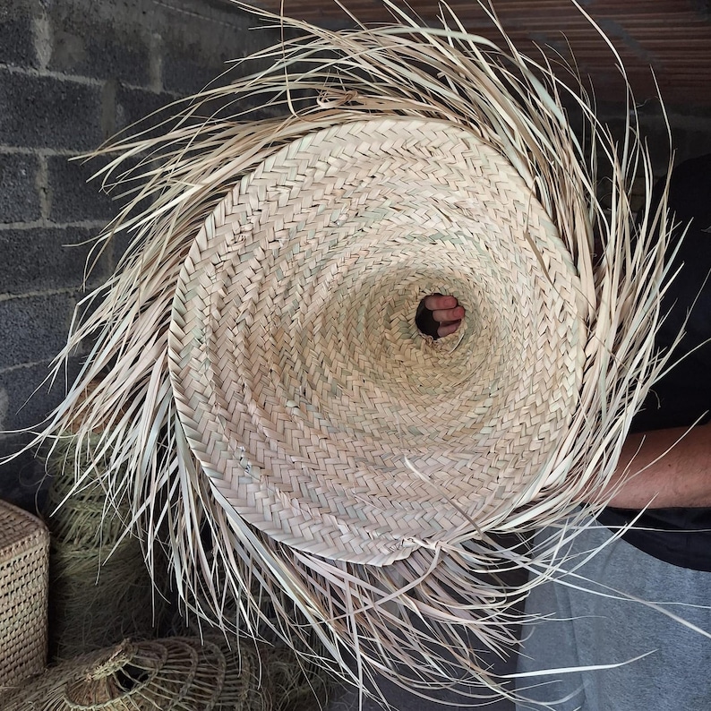 Suspension Bohème à Franges en Palmier