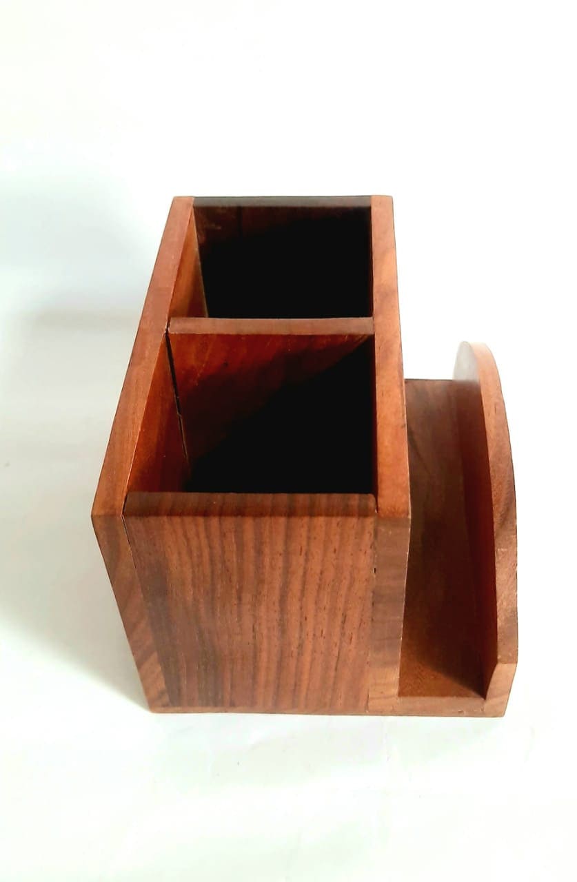 Wooden Table Caddy Restaurant. Wooden Brown Cutlery Etsy Australia