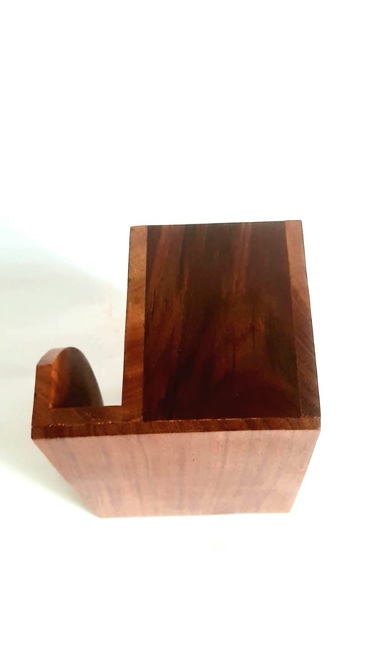 Wooden Table Caddy Restaurant. Wooden Brown Cutlery Etsy Australia