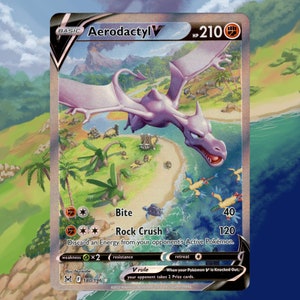 Aerodactyl V 180/186 Lost Origin Alternative Art Proxy 