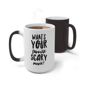 Taza que cambia de color
