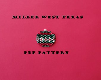 Christmas Ornament Brick Stitch Pattern