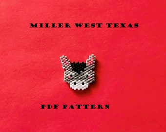 Patrón de punto de ladrillo de burrito bebé