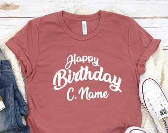Happy Birthday Tshirt - Etsy