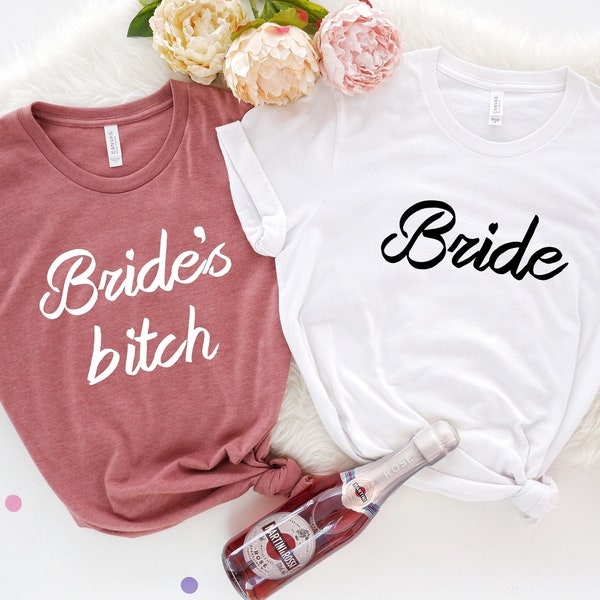 Bride's Bitches Shirts, Bridal Party Shirts, Bach Party Shirts, Group Shirts, Bride's Bitches Tank Top, Girls Party Tank, Bride's Bitch Tank