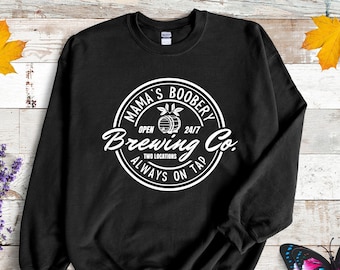 Mama's Boobery Brewing Co. Sweatshirt, Breastfeeding New Mom Gift