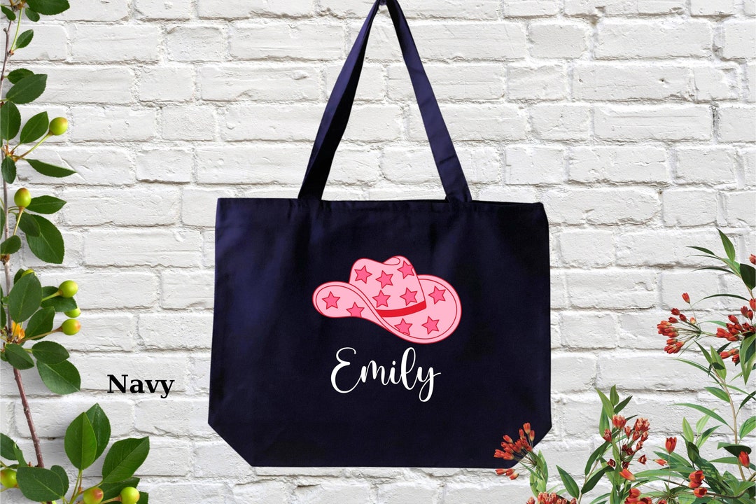 Western Cowgirl Bachelorette Tote Bag, Custom Nashville Bach Party ...