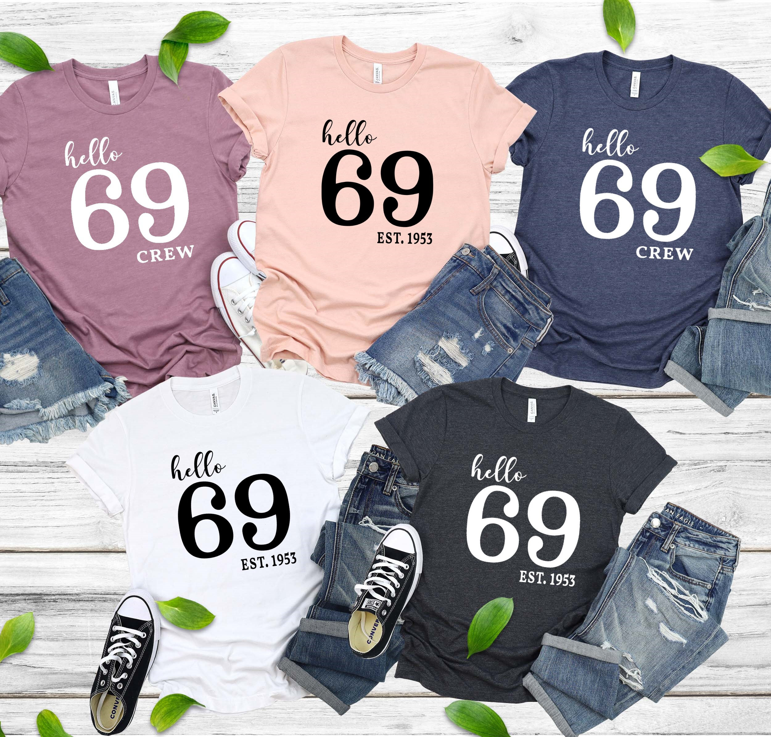 50th Birthday Shirt For Men - "Gettin' Old Pissy & Cranky" Customizable T-Shirt With Birth Year