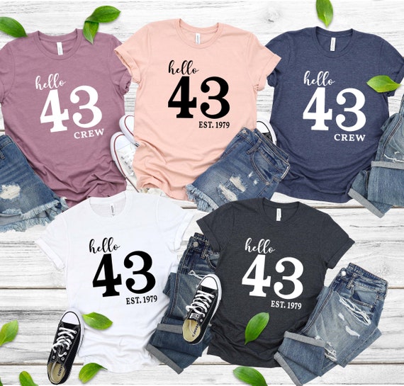 This Is My 43th Birthday Shirt T-Shirt This Is My 43th Birthday Shirt T-Shirt