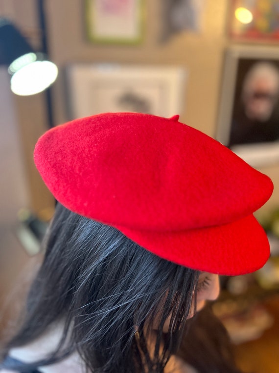 Vintage Wool Beret - image 6