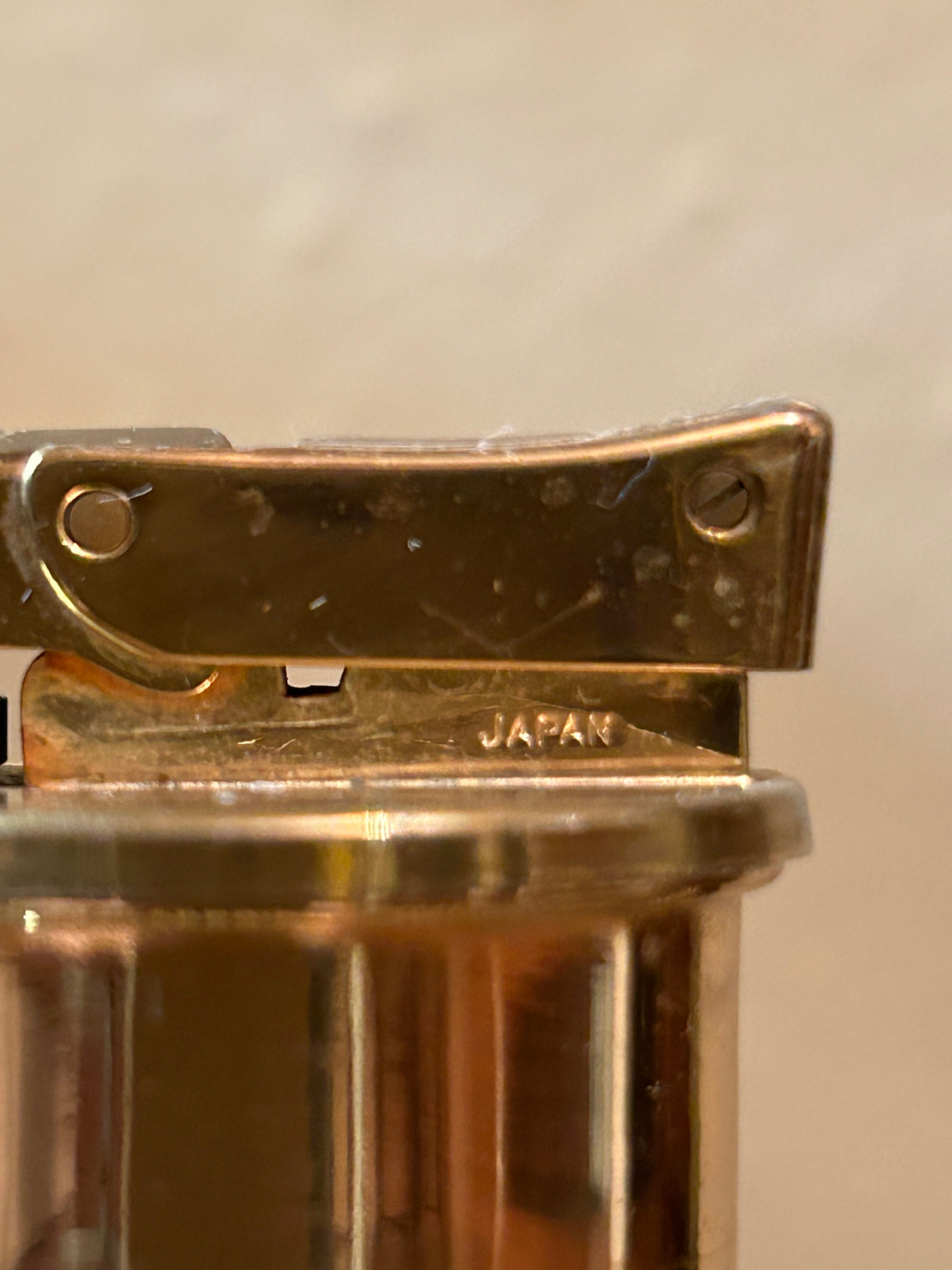 Vintage Crown Royal Faceted Crystal Lighter by Post House Japan Circa