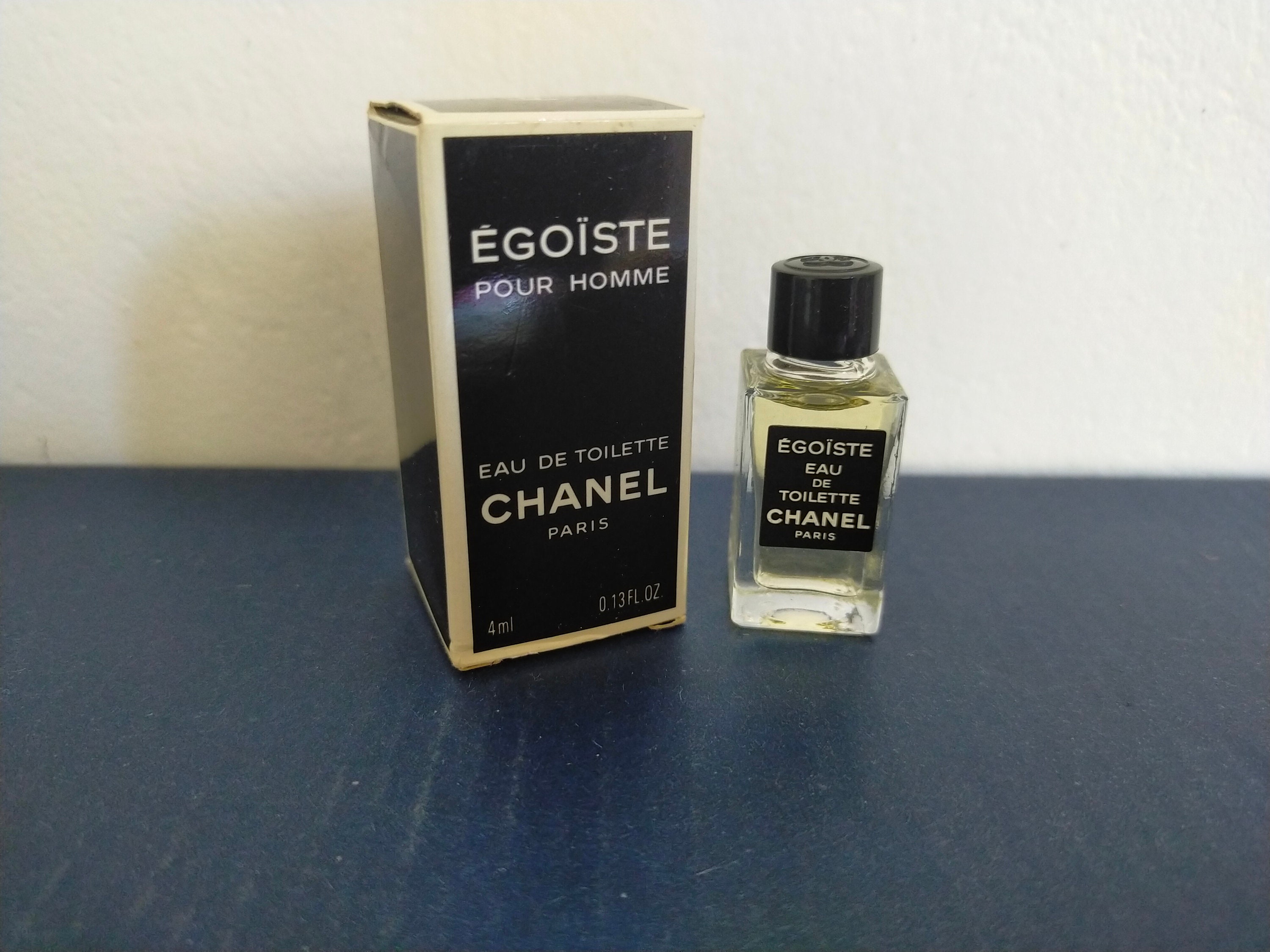 EGOISTE POUR HOMME by Chanel Perfume Mignon Vintage Eau De 