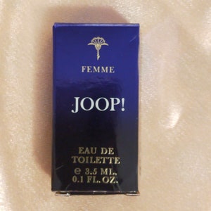 JOOP FEMME miniature perfume collectible VINTAGE with box