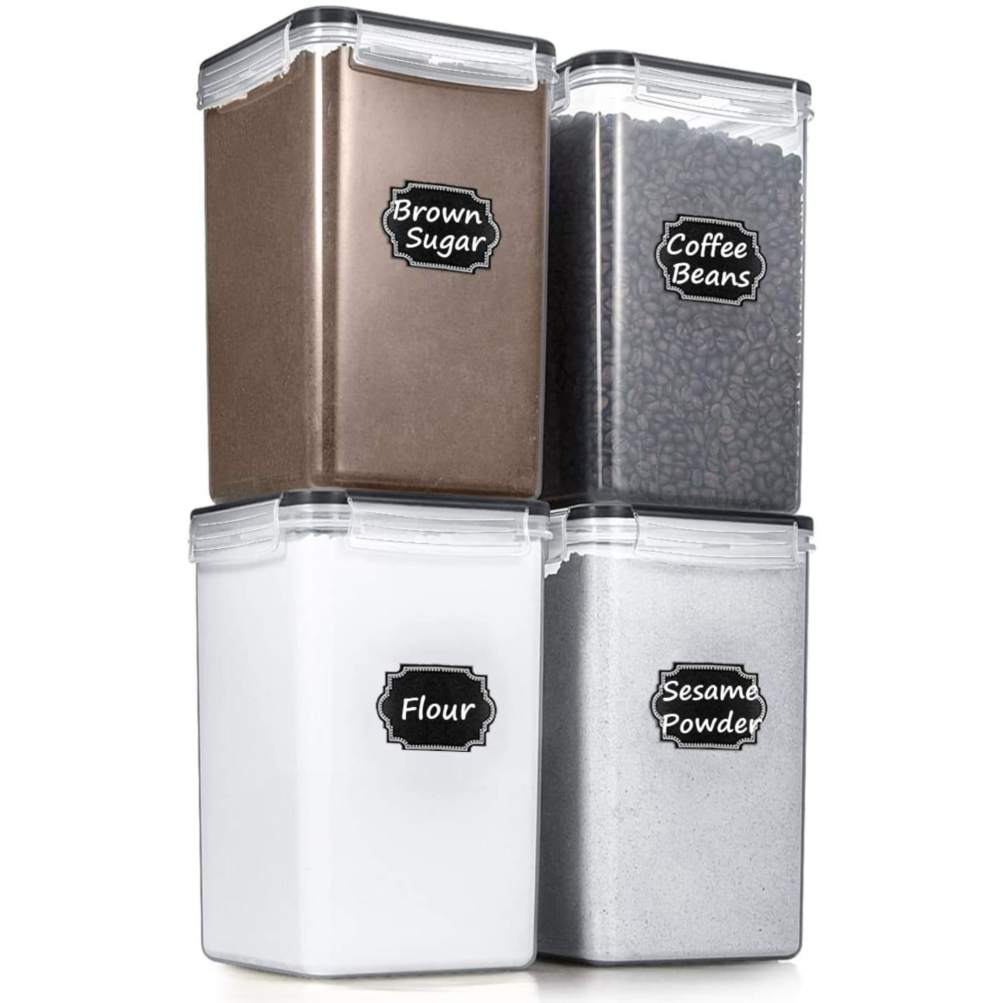 Extra Large Food Storage Containers with Lids Airtight (6.5L