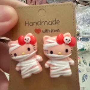 Kawaii Halloween earrings