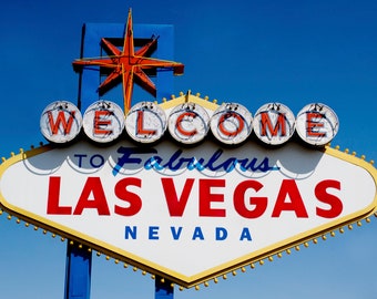 Welcome to Las Vegas Sign - Etsy