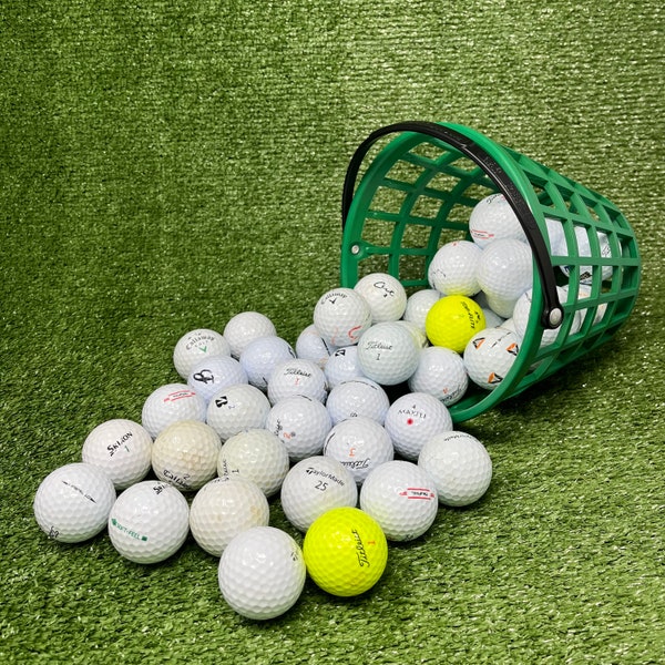 100 RECLAIMED Golf Balls - Random Assortment