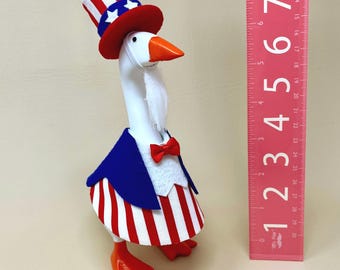 UNCLE SAM OUTFIT for 7" Desk Goose **Outfit Only, goose is not included**