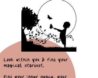 Digital art, Affirmation, Ready to Print to various sizes,  JPEG 300 dpi
